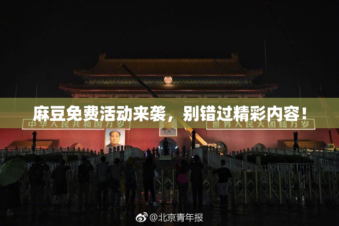 麻豆免费活动来袭，别错过精彩内容！