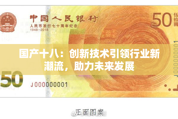 国产十八：创新技术引领行业新潮流，助力未来发展