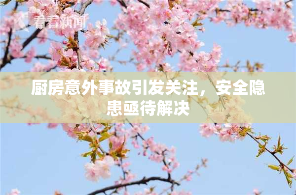 厨房意外事故引发关注，安全隐患亟待解决