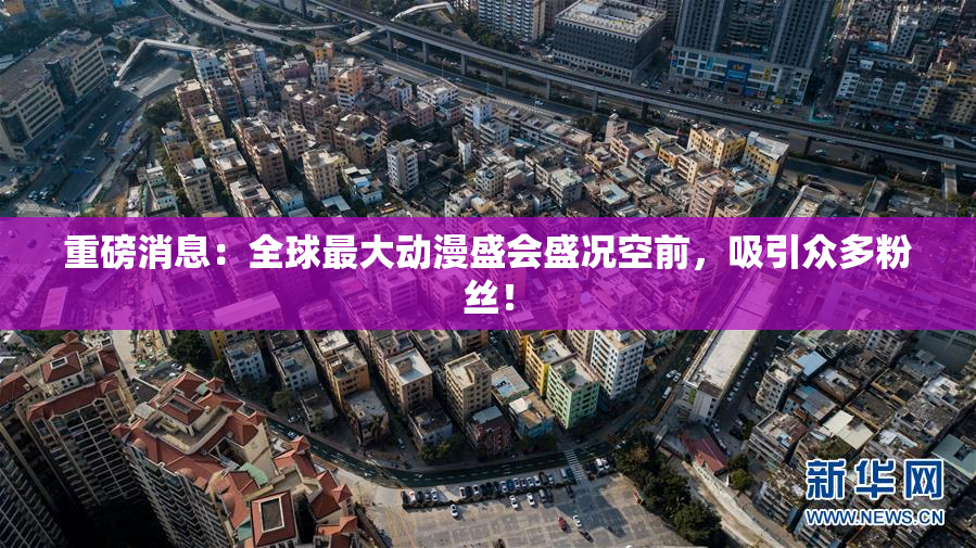 重磅消息：全球最大动漫盛会盛况空前，吸引众多粉丝！