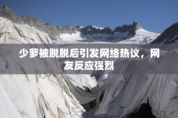 少萝被脱脱后引发网络热议，网友反应强烈