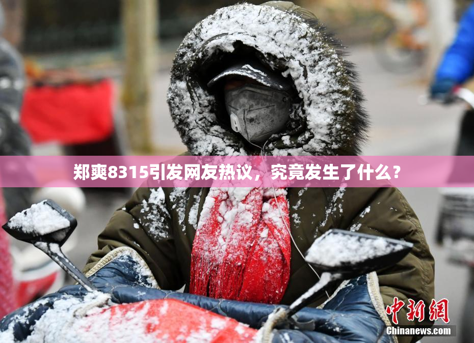 郑爽8315引发网友热议，究竟发生了什么？
