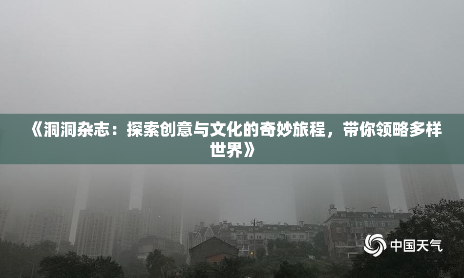 《洞洞杂志：探索创意与文化的奇妙旅程，带你领略多样世界》