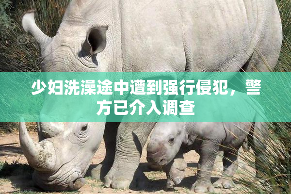 少妇洗澡途中遭到强行侵犯，警方已介入调查
