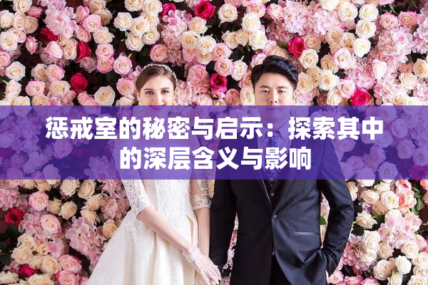 惩戒室的秘密与启示：探索其中的深层含义与影响