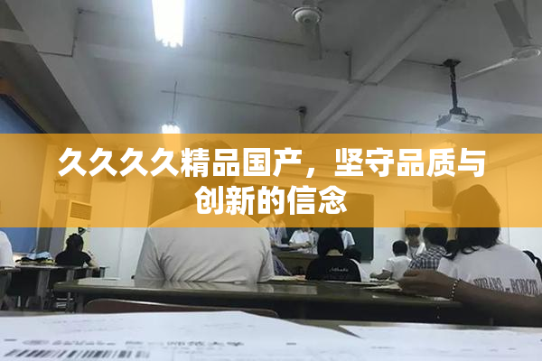 久久久久精品国产，坚守品质与创新的信念