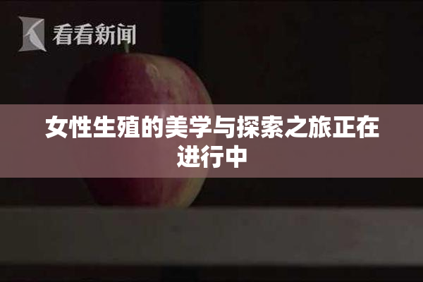 女性生殖的美学与探索之旅正在进行中