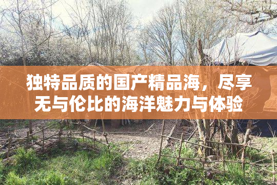 独特品质的国产精品海，尽享无与伦比的海洋魅力与体验