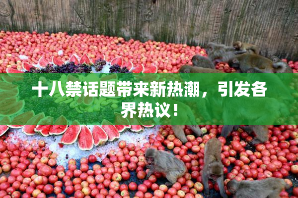 十八禁话题带来新热潮，引发各界热议！