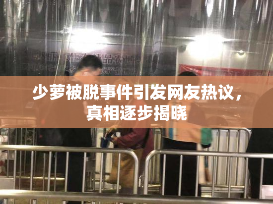少萝被脱事件引发网友热议，真相逐步揭晓