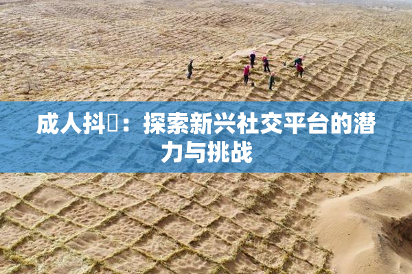 成人抖抈：探索新兴社交平台的潜力与挑战