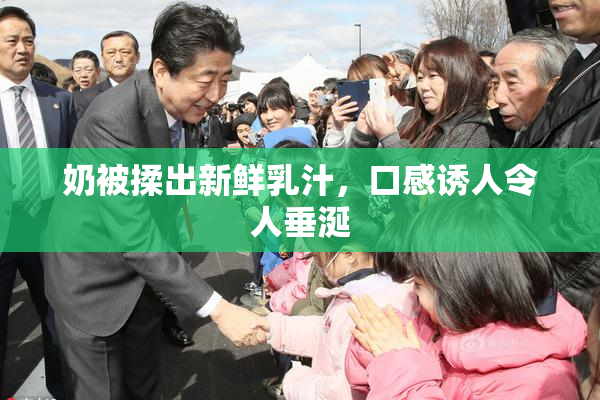 奶被揉出新鲜乳汁，口感诱人令人垂涎