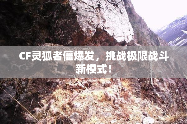 CF灵狐者僵爆发，挑战极限战斗新模式！