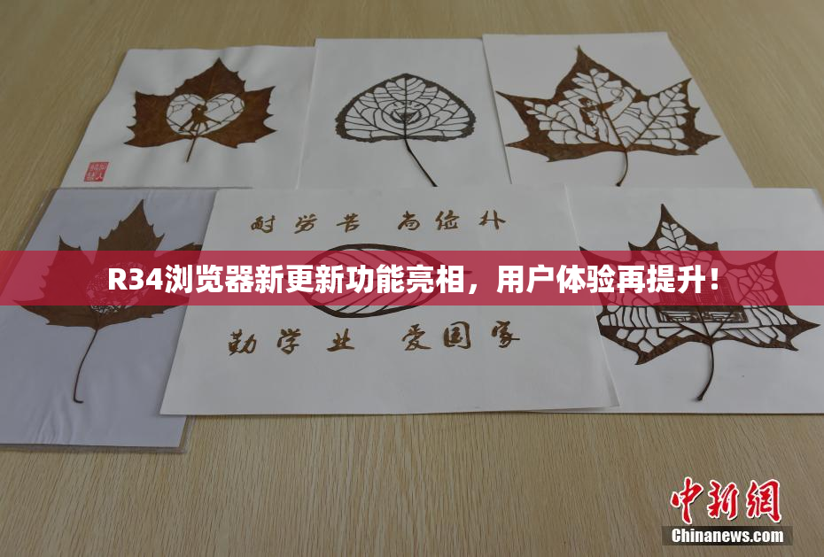R34浏览器新更新功能亮相，用户体验再提升！