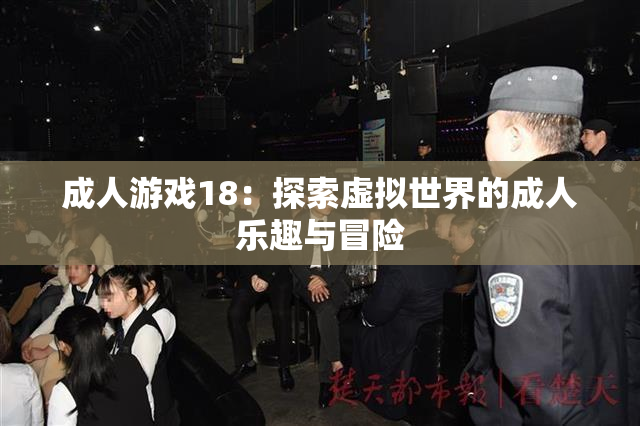 成人游戏18：探索虚拟世界的成人乐趣与冒险