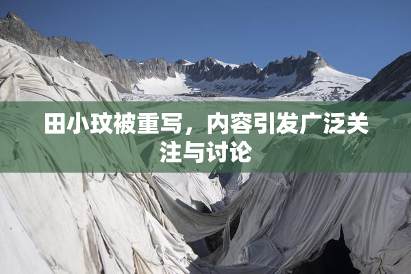 田小玟被重写，内容引发广泛关注与讨论