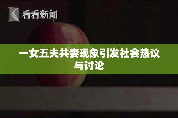一女五夫共妻现象引发社会热议与讨论