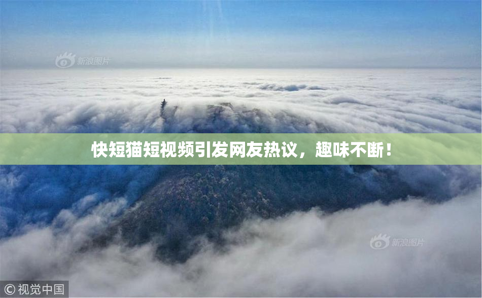 快短猫短视频引发网友热议，趣味不断！