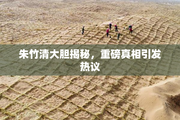 朱竹清大胆揭秘，重磅真相引发热议