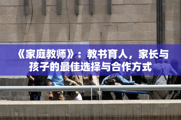 《家庭教师》：教书育人，家长与孩子的最佳选择与合作方式