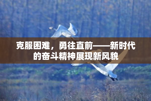 克服困难，勇往直前——新时代的奋斗精神展现新风貌