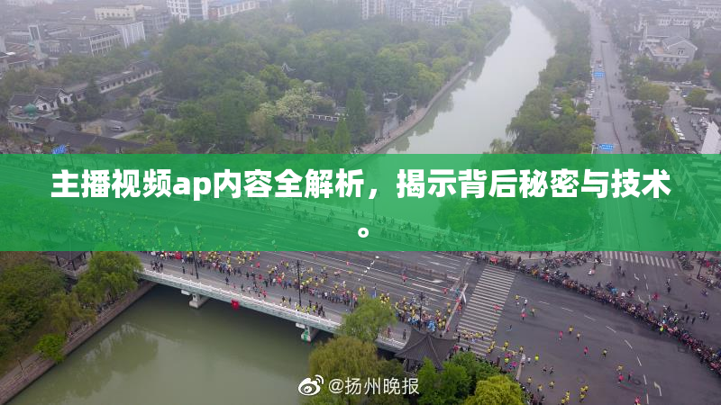 主播视频ap内容全解析，揭示背后秘密与技术。