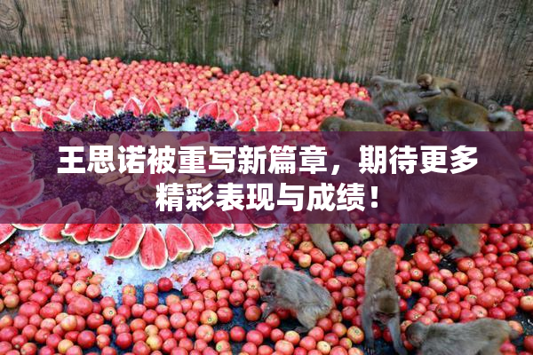 王思诺被重写新篇章，期待更多精彩表现与成绩！