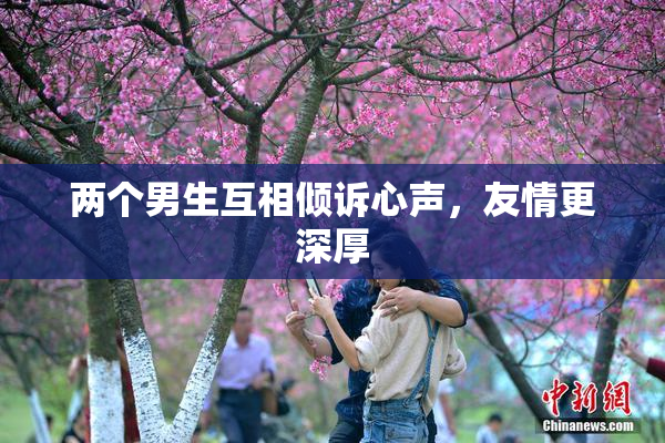 两个男生互相倾诉心声，友情更深厚