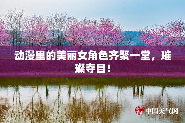 动漫里的美丽女角色齐聚一堂，璀璨夺目！