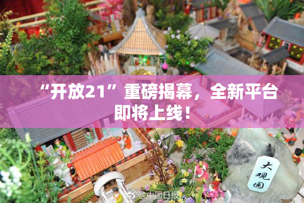 “开放21”重磅揭幕，全新平台即将上线！