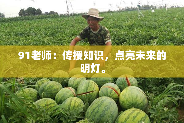 91老师：传授知识，点亮未来的明灯。
