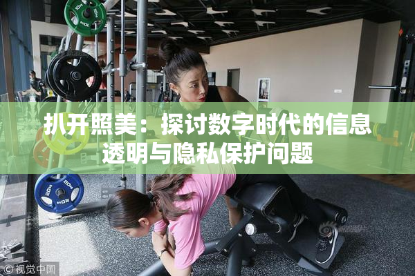 扒开照美：探讨数字时代的信息透明与隐私保护问题
