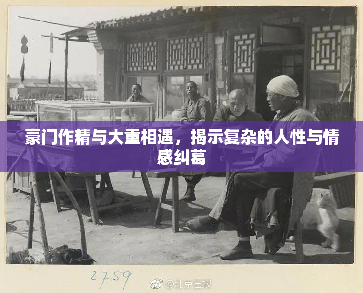 豪门作精与大重相遇，揭示复杂的人性与情感纠葛