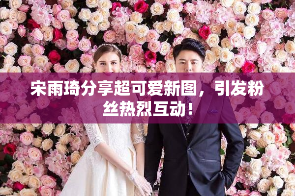 宋雨琦分享超可爱新图，引发粉丝热烈互动！