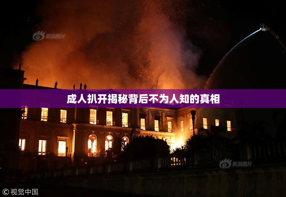 成人扒开揭秘背后不为人知的真相