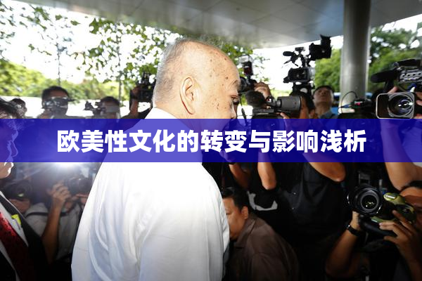 欧美性文化的转变与影响浅析