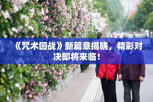 《咒术回战》新篇章揭晓，精彩对决即将来临！