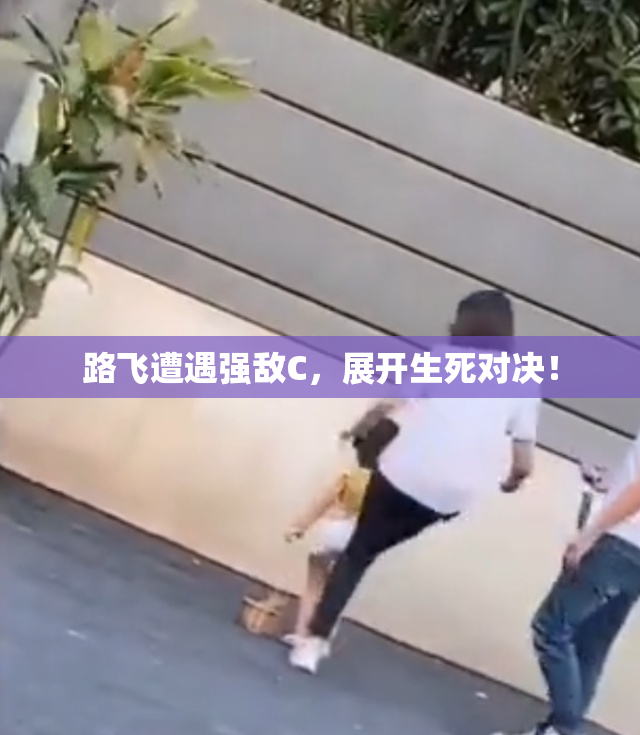 路飞遭遇强敌C，展开生死对决！