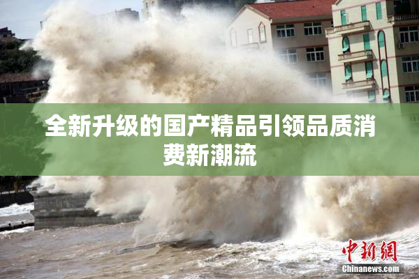 全新升级的国产精品引领品质消费新潮流