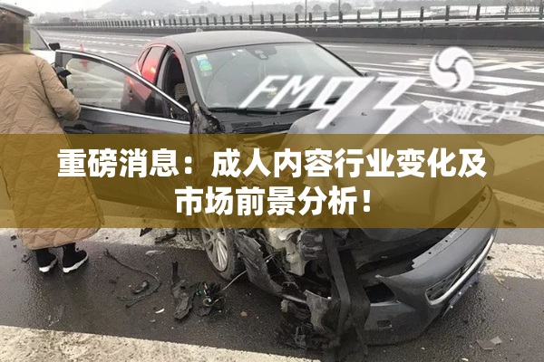 重磅消息：成人内容行业变化及市场前景分析！