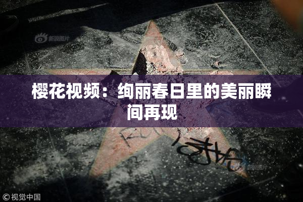 樱花视频：绚丽春日里的美丽瞬间再现