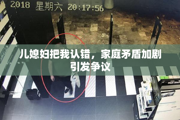 儿媳妇把我认错，家庭矛盾加剧引发争议