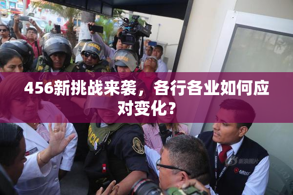 456新挑战来袭，各行各业如何应对变化？