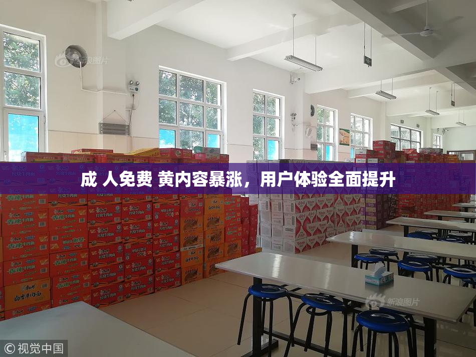 成 人免费 黄内容暴涨，用户体验全面提升