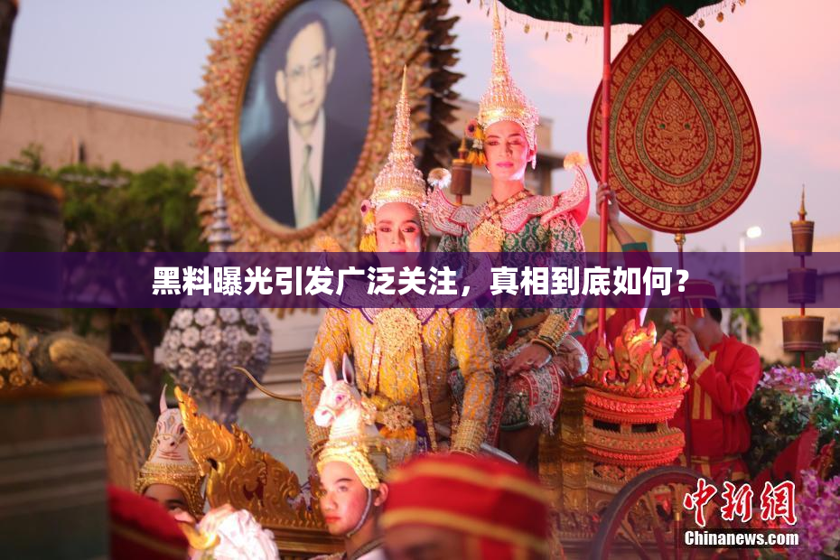 黑料曝光引发广泛关注，真相到底如何？
