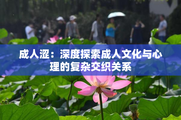 成人涩：深度探索成人文化与心理的复杂交织关系