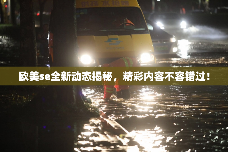欧美se全新动态揭秘，精彩内容不容错过！