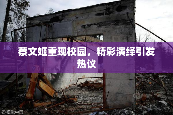 蔡文姬重现校园，精彩演绎引发热议