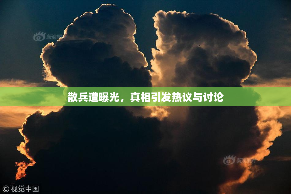 散兵遭曝光，真相引发热议与讨论