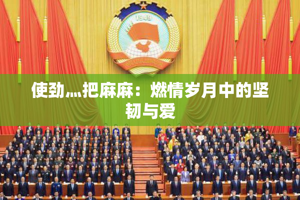 使劲灬把麻麻：燃情岁月中的坚韧与爱